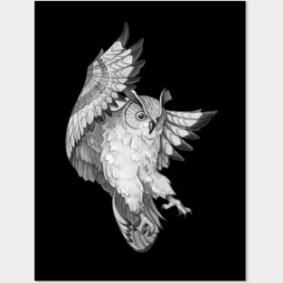 Owl Posters and Art