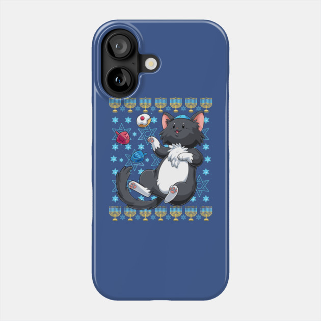 Hanukkah Cat Phone Case by GoshWow®