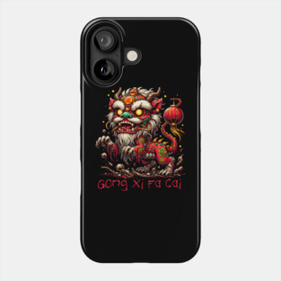 Zombie Chinese New Year Lion Phone Case