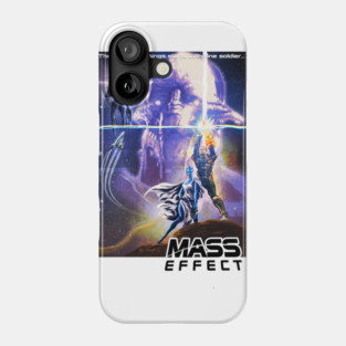 MASS EFFECT STYLE A POSTER Phone Case