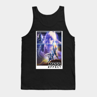 MASS EFFECT STYLE A POSTER Tank Top