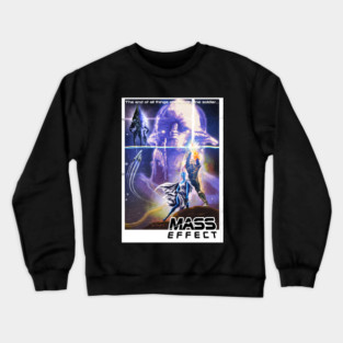 MASS EFFECT STYLE A POSTER Crewneck Sweatshirt