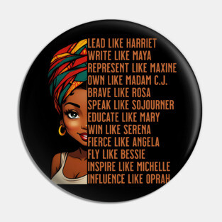 Women of Black History, Powerful Black Women, Black History Pin