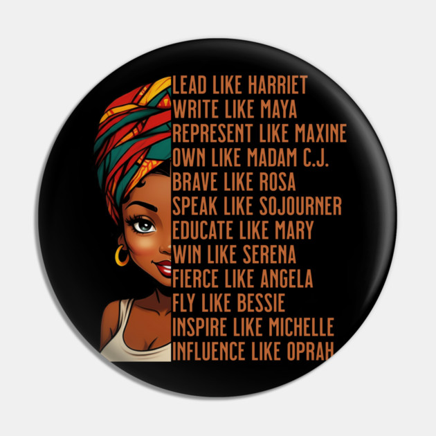Women of Black History, Powerful Black Women, Black History Pin by UrbanLifeApparel