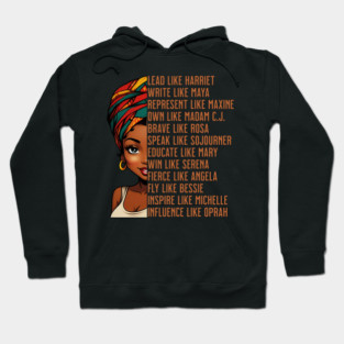 Women of Black History, Powerful Black Women, Black History Hoodie