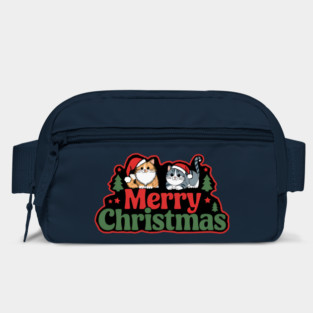 Merry Christmas with Cats Bag