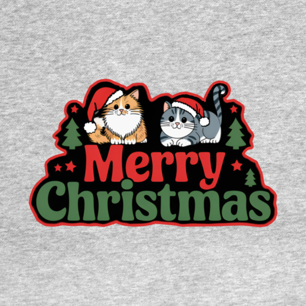 Merry Christmas with Cats by Pete the Cat Guy