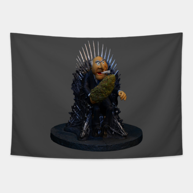 Blueberry Judgement - Weed Design Tapestry by MrGreenGenes420