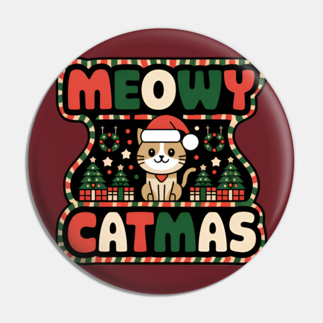 MEOWY CATMAS Pin by Pete the Cat Guy