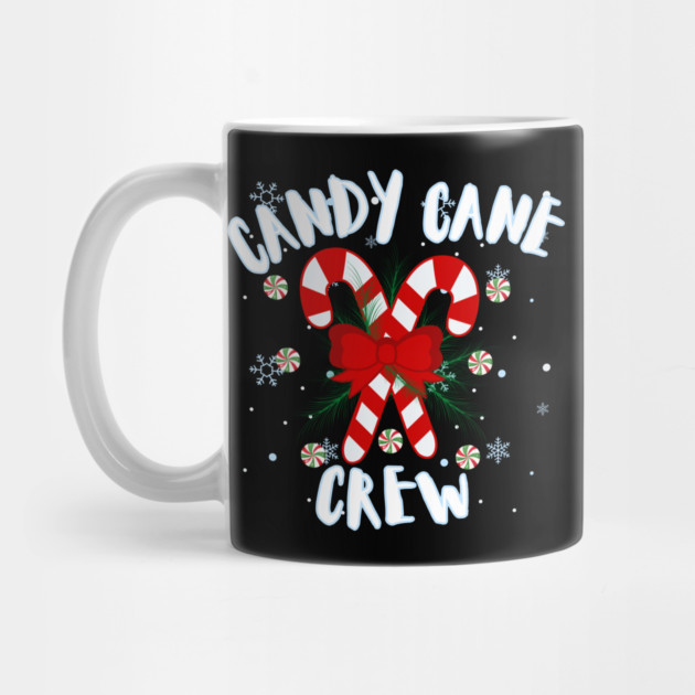 Candy Cane Crew Christmas Sweets by Creatifly Graphic Tees