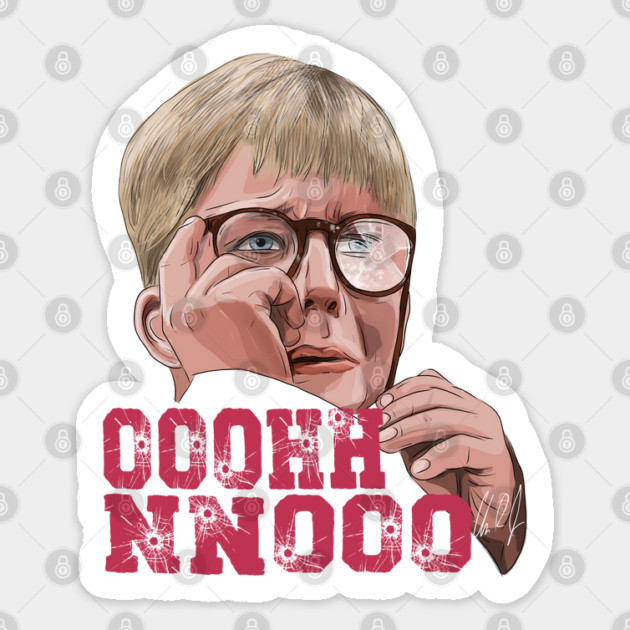 A Christmas Story: Ooohh Nnooo Sticker by 51Deesigns