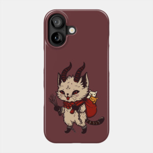 Krampusnacht Kitty Phone Case