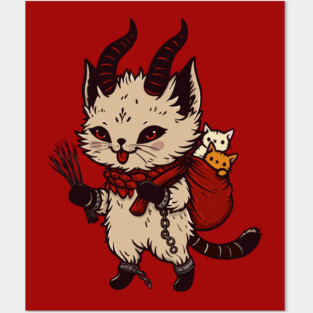 Krampusnacht Kitty Posters and Art
