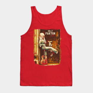 Retro Dolly Parton Tank Top