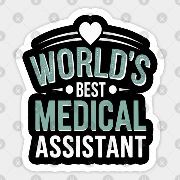 Medical Assistant Sticker by Pixel Threads 