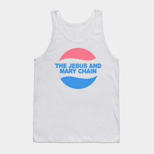 The Jesus And Mary Chain / 90s Style Logo Design Tank Top