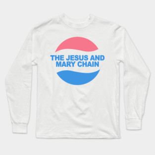 The Jesus And Mary Chain / 90s Style Logo Design Long Sleeve T-Shirt