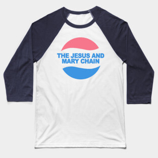 The Jesus And Mary Chain / 90s Style Logo Design Baseball T-Shirt