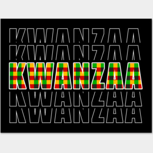 Kwanzaa Pan African Posters and Art