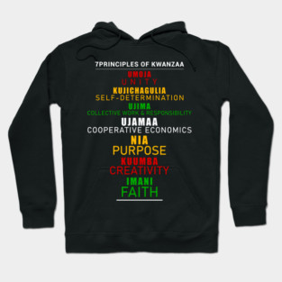 7 Principles of Kwanzaa Hoodie
