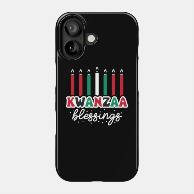 Kwanzaa Blessings Phone Case by UrbanLifeApparel