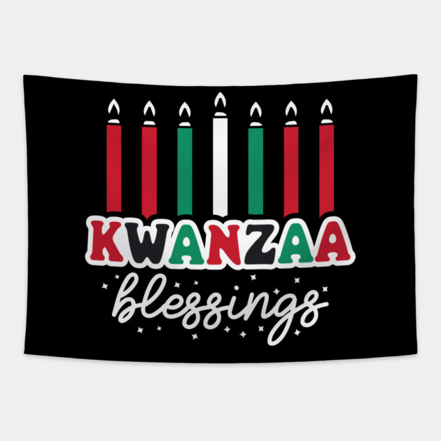 Kwanzaa Blessings Tapestry by UrbanLifeApparel