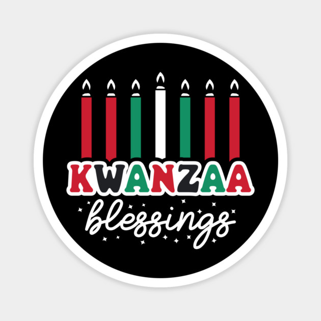 Kwanzaa Blessings Magnet by UrbanLifeApparel