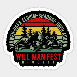 Yahweh - Will Manifest Himself Magnet