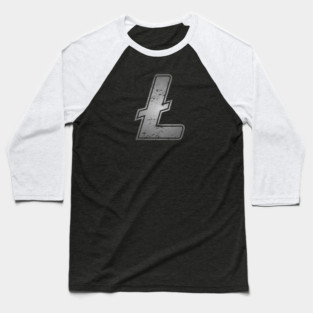 Litecoin // Crypto Currency // LTC Baseball T-Shirt