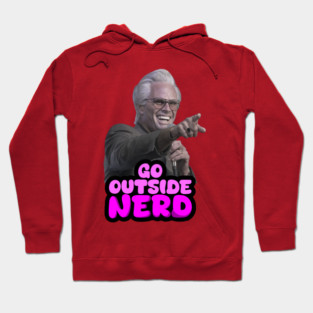 Comedy - Go Outside Nerd Hoodie