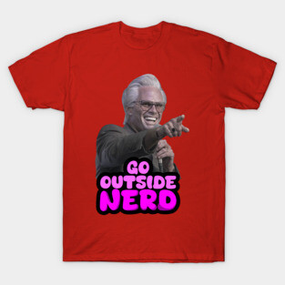 Comedy - Go Outside Nerd T-Shirt