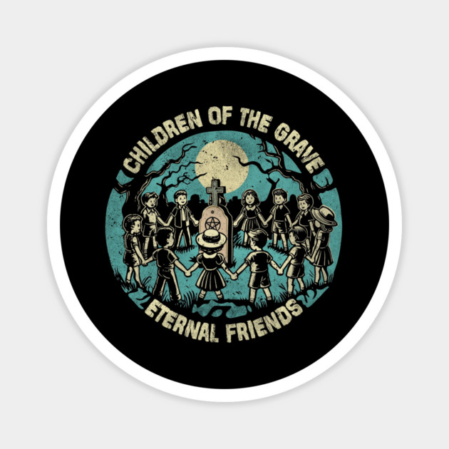 CHILDREN OF THE GRAVE Magnet by artslaves