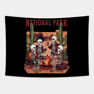 NATIONAL PARK After Dark Adventure Vibes Tapestry