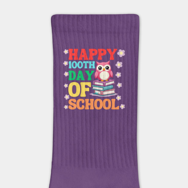 Happy 100th Day Of School by Creatifly Graphic Tees