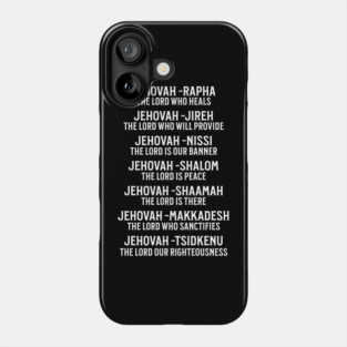 Jehovah - Names of God Phone Case
