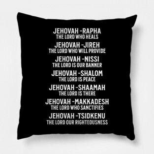 Jehovah - Names of God Pillow