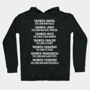 Yahweh - Names of God Hoodie