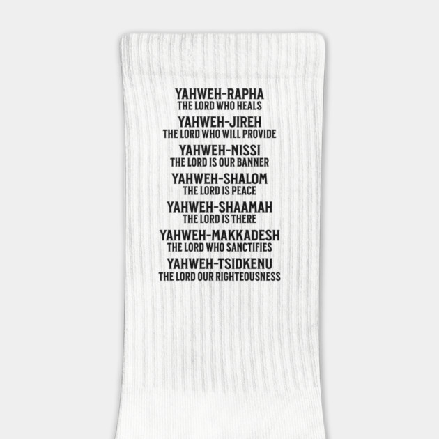 Yahweh - Names of God Black by UrbanLifeApparel