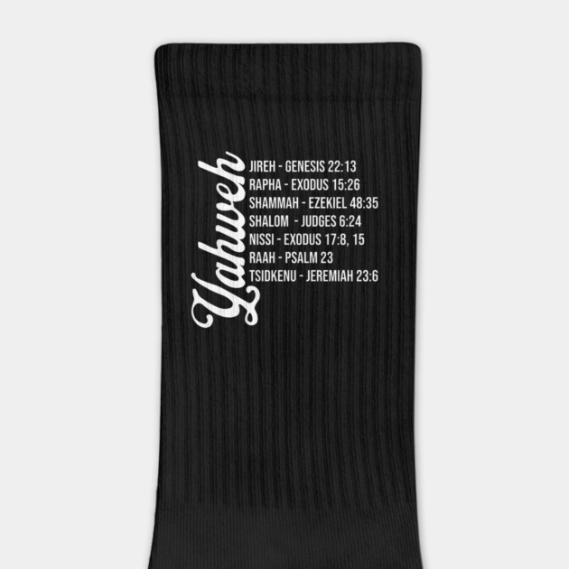 Yahweh - Names and Bible Verses by UrbanLifeApparel