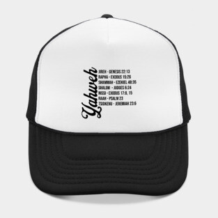 Yahweh - Names and Bible Verses black Hat