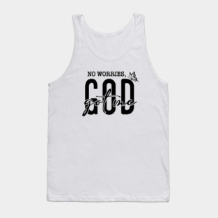 God Got Me - No Worries Butterfly Tank Top