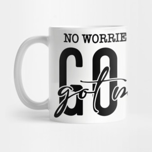 God Got Me - No Worries Butterfly Mug