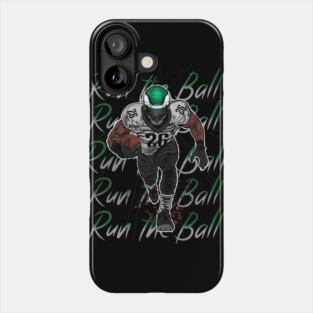 Run the Ball! Saquon Barkley Philadelphia Eagles Illustration Phone Case
