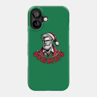 Merry Sigmas Sigma Santa Claus Phone Case