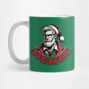 Merry Sigmas Sigma Santa Claus Mug