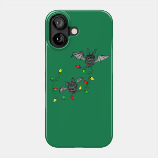 Christmas Bats Phone Case