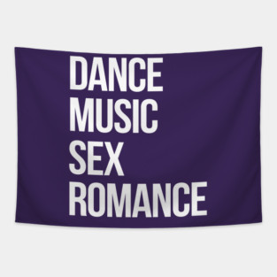 Dance, Music, Sex, Romance Tapestry