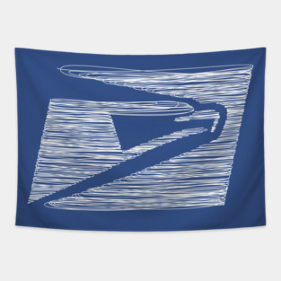 USPS Back the Blue Tapestry