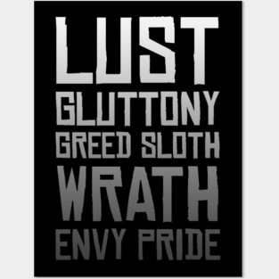 The Seven Deadly Sins Posters and Art