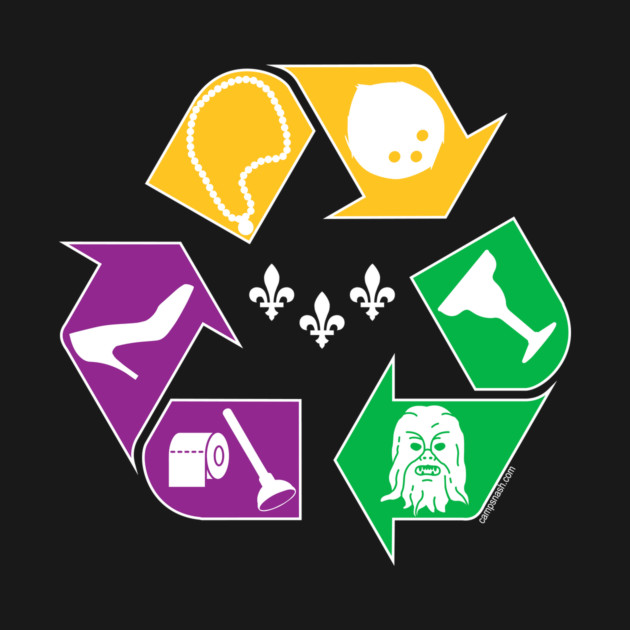 Recycle Mardi Gras by campsnash